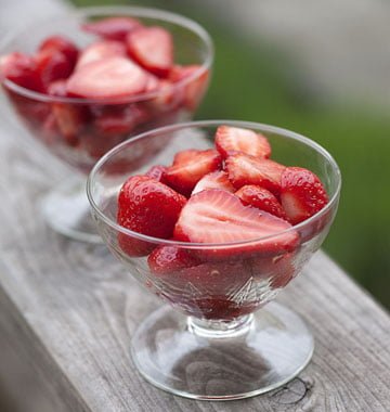 Sirop de fraise, Recette