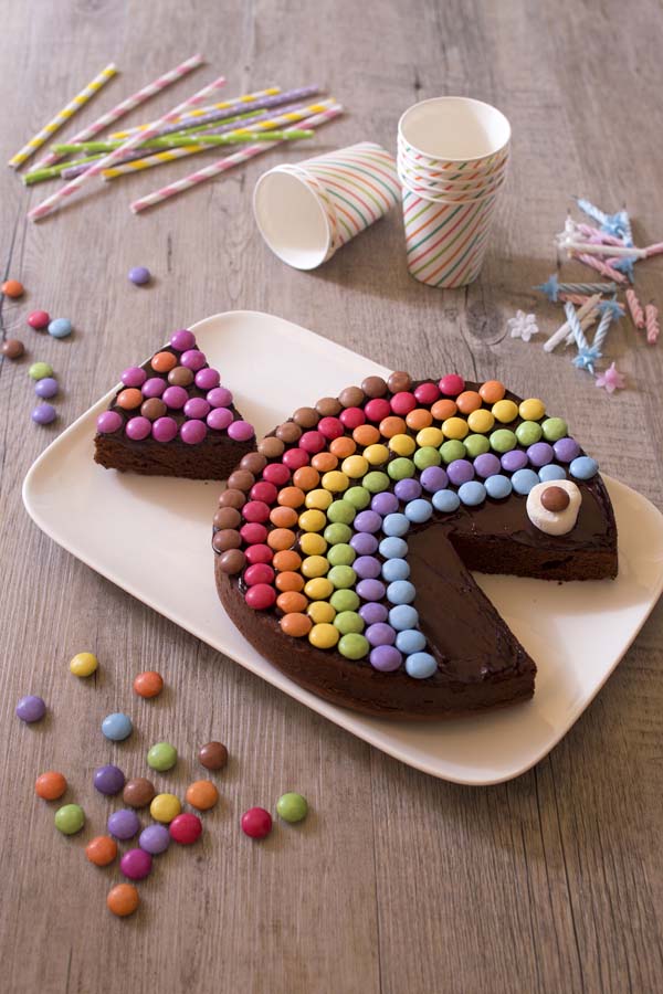 Photo de la recette : Gâteau d’anniversaire poisson en chocolat – 2 ans