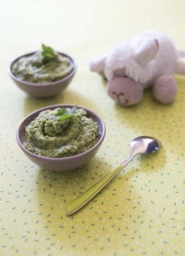 Purée de brocolis au persil – à partir de 6 mois