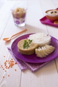 Purée de lentilles corail aux épices – à partir de 18 mois