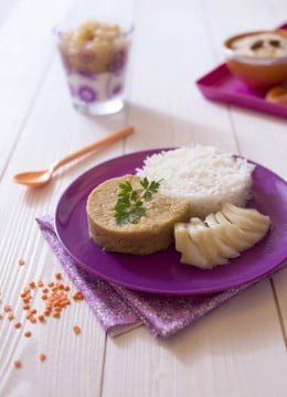 Purée de lentilles corail aux épices – à partir de 18 mois