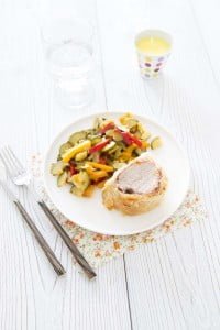 Filet mignon de porc en croûte feuilletée de jambon cru