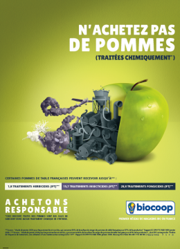 Biocoop condamné à payer à cause de sa campagne anti pesticide