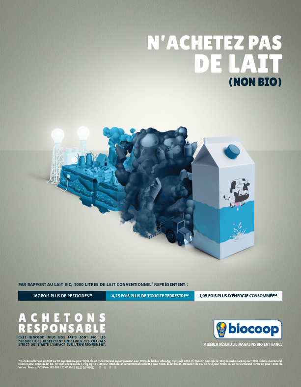 Campagne publicité Biocoop