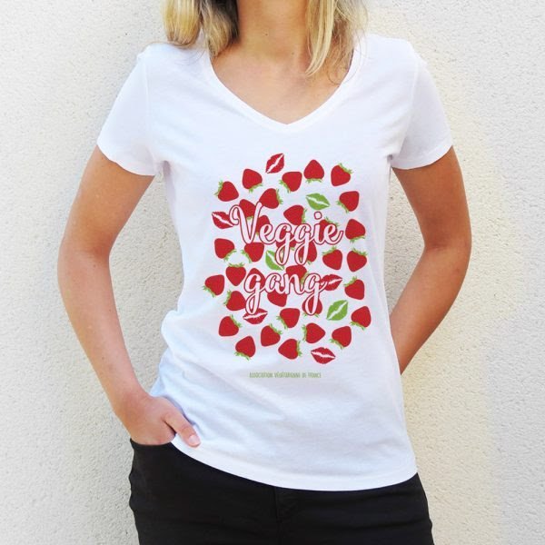 Tee-shirt solidaire AVF