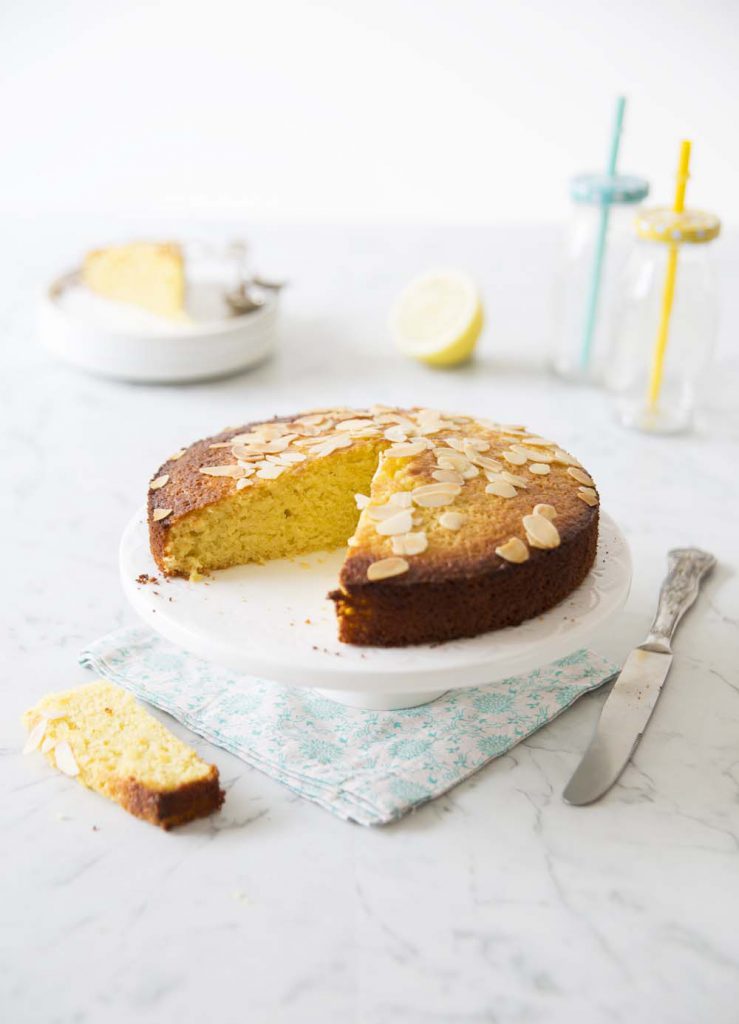 Gâteau au citron - sans gluten sans lactose