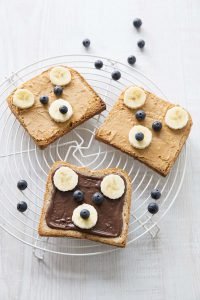 Teddy bear toast – tartines nounours (Bataille Food #48)
