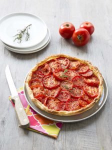 Tarte feuilletée à la tomate