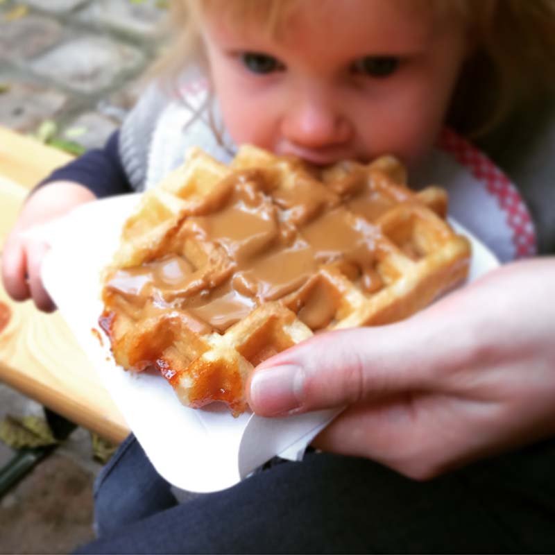 Waffles veg : salon VeggieWorld