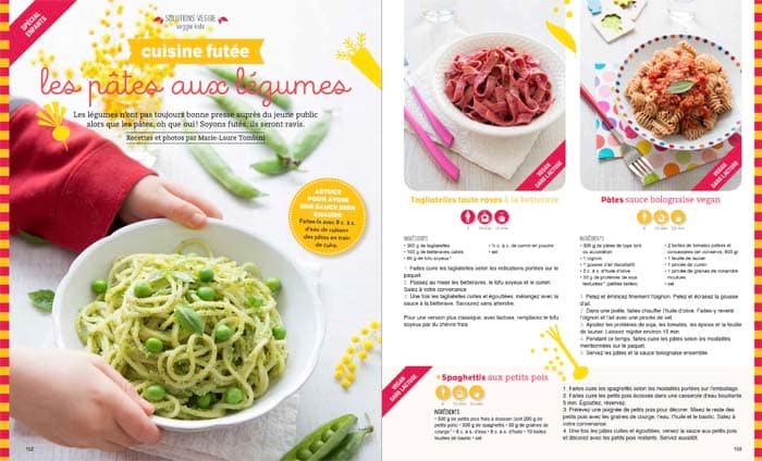 Esprit Veggie #4 : pâtes aux légumes - veggie kids