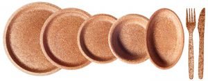 Biotrem : assiettes comestibles