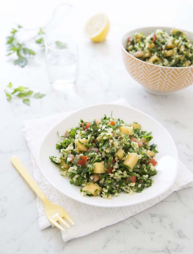 Photo de la recette : Taboulé libanais au melon