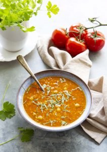 Soupe orientale Harira – vegan