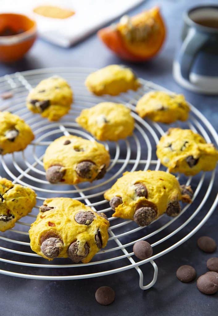 Photo de la recette : Cookies potimarron chocolat