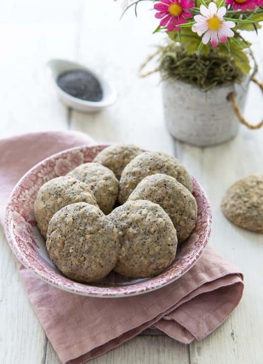 Cookies healthy aux flocons d'avoine et compote de pommes - sans farine