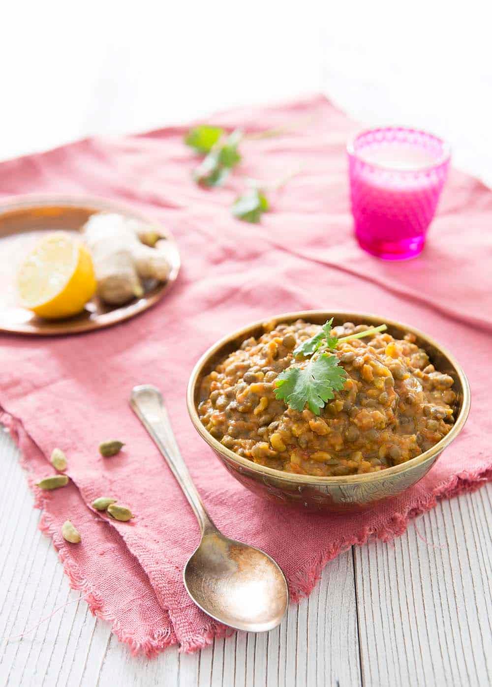 Recette haricot mungo : Curry aux pousses de haricot mungo