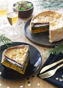Tourte étoilée de Noël