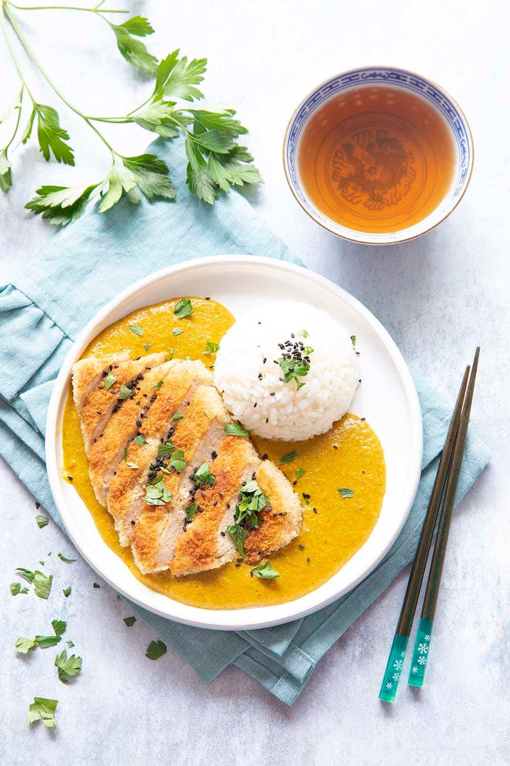 Poulet au curry Japonais - Recette facile - Le Riz Jaune 