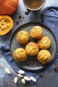 Muffins potimarron chocolat