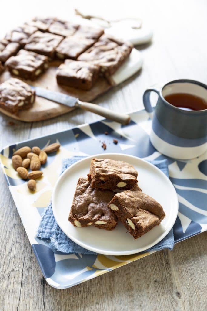 Photo de la recette : Brownies gourmand aux amandes et chocolat