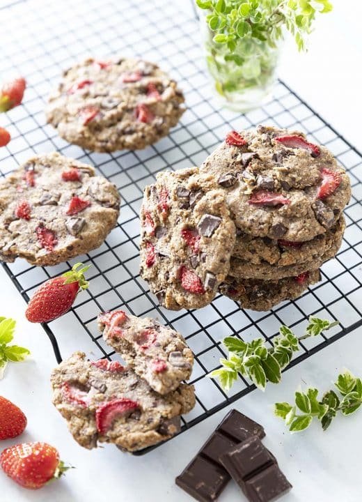Cookies healthy aux flocons d'avoine et compote de pommes sans farine